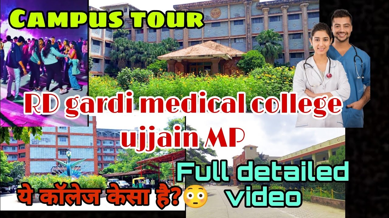 RD GARDI MEDICAL COLLEGE UJJAIN | FULL Detailed CAMPUS TOUR VIDEO #viralvideo #doctor #NEET2024#mbbs