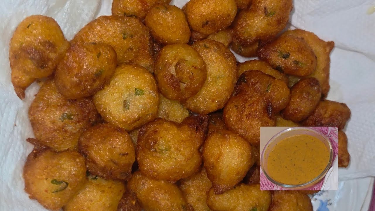 Crispy alu rice balls | tomato garlic chutney | Make this easy and very tasty crispy balls in iftar