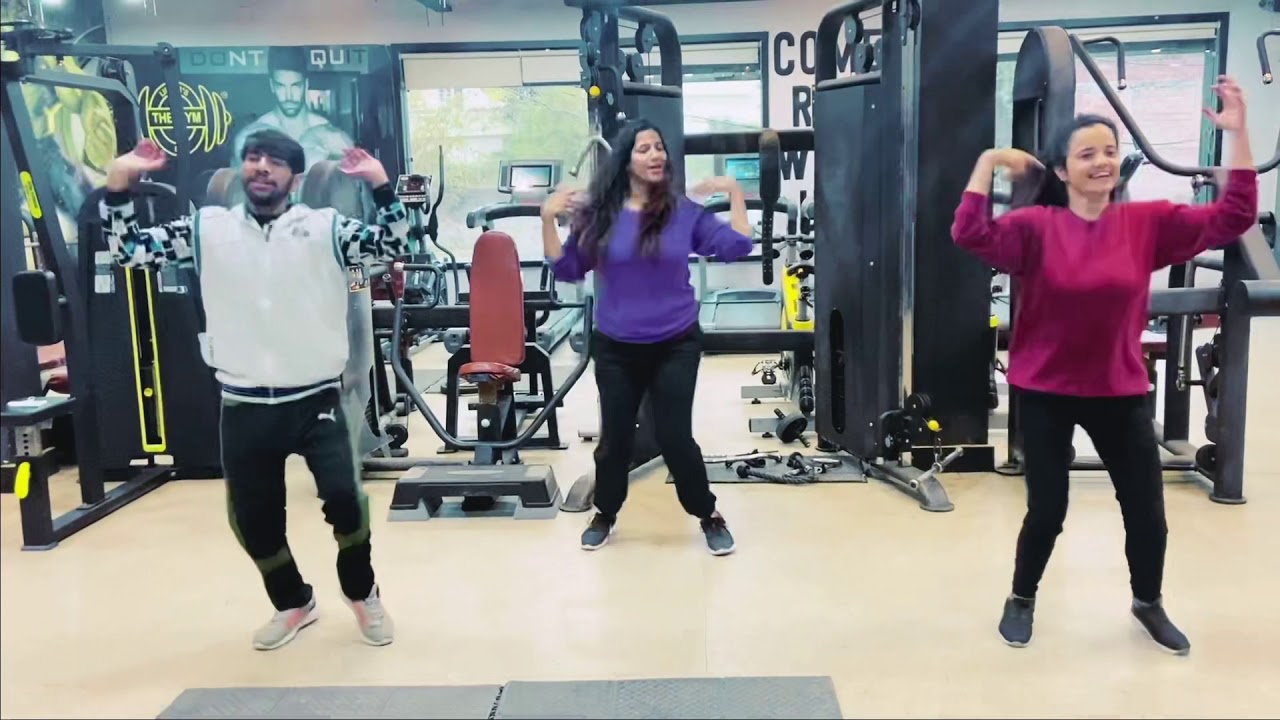 bhangra at gym .. 