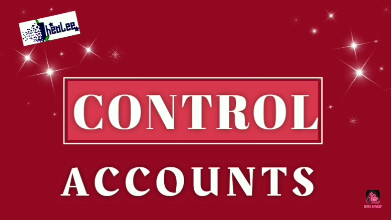 Control Accounts | Control Systems