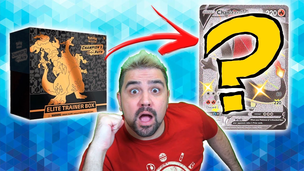 ¡CONSIGO CARTA CHARIZARD SHINY V de 400$ ABRIENDO CAJA de SOBRES Pokémon CHAMPIONS PATH! [Keibron]