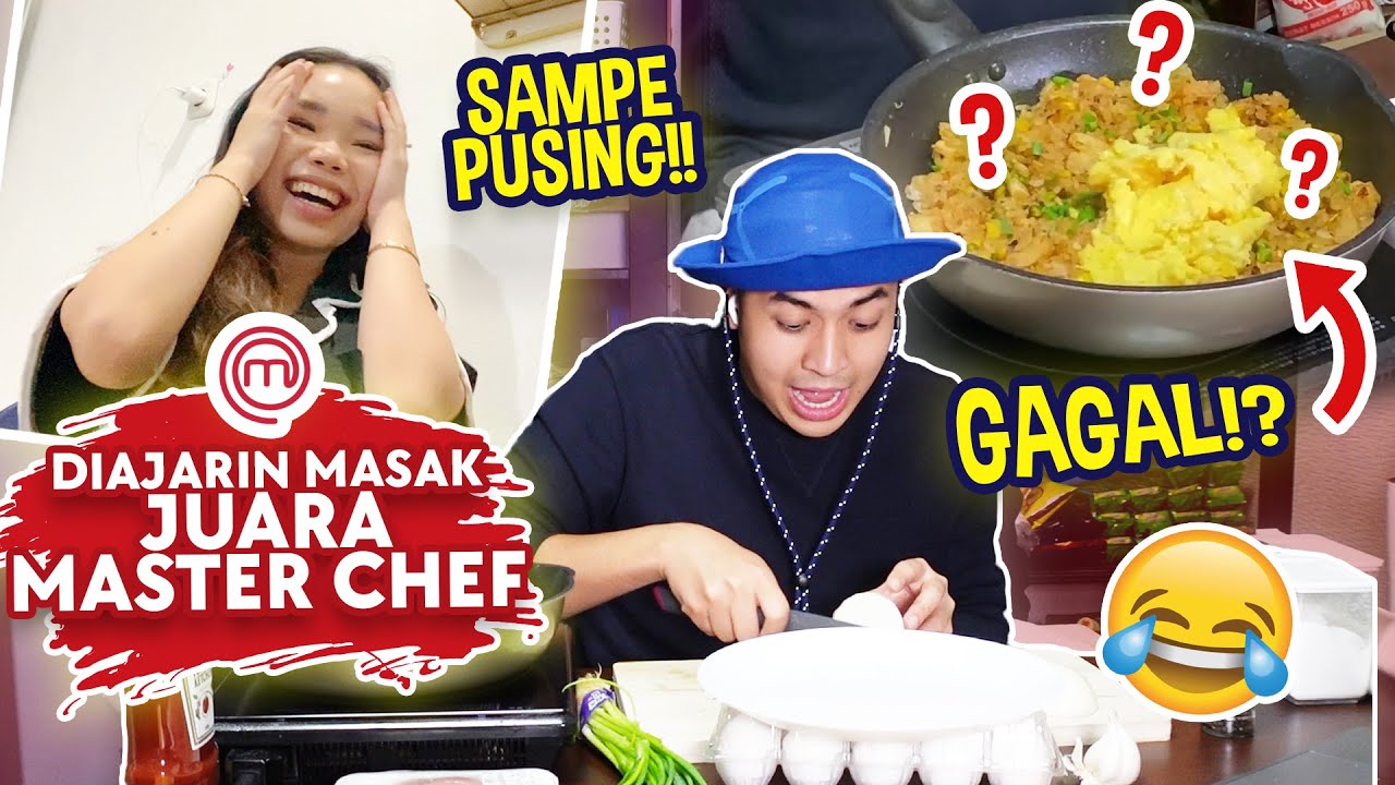 JEROME DIAJARIN MASAK JUARA MASTERCHEF INDONESIA 8 (JESSELYN)! SAMPE PUSING😂