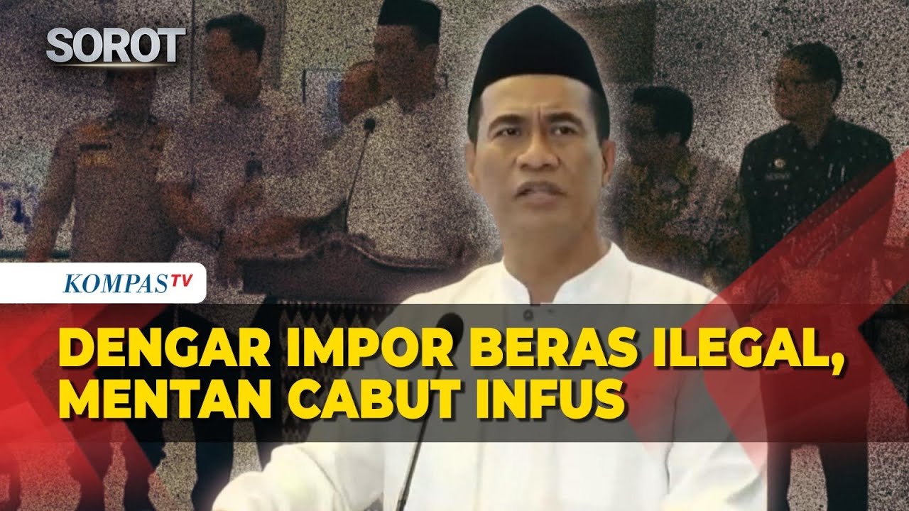 Cerita Mentan Amran Cabut Infus, Kala Dengar Impor Ilegal Lewat Sabang