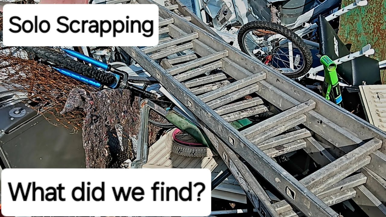 What scrap metal did we find today? 3 truckloads!
