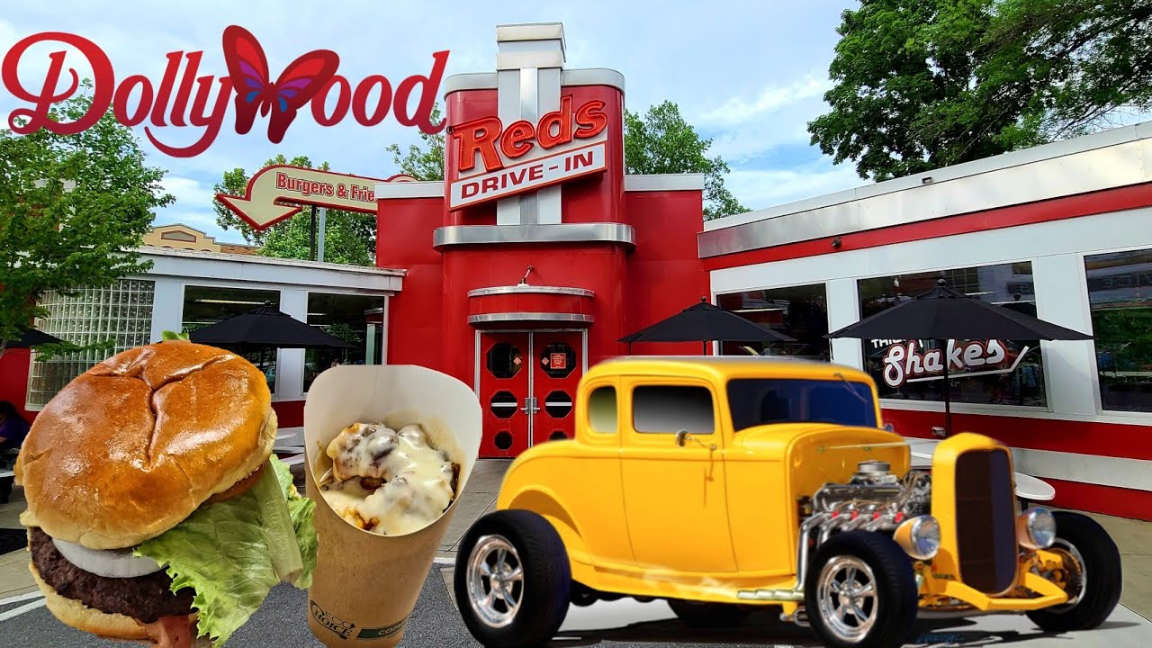 RED'S DRIVE-IN в DOLLYWOOD PIGEON FORGE, TN