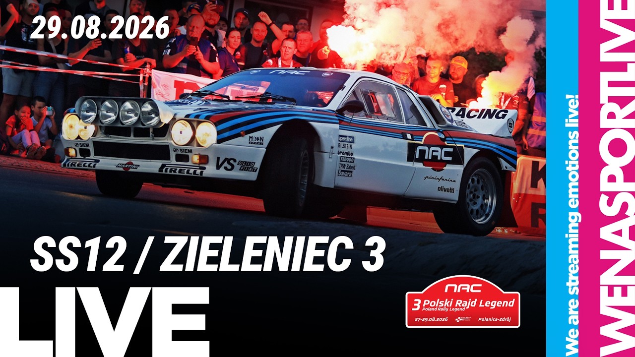LIVE SS12 - Zieleniec 3 / Poland Rally Legend 2026