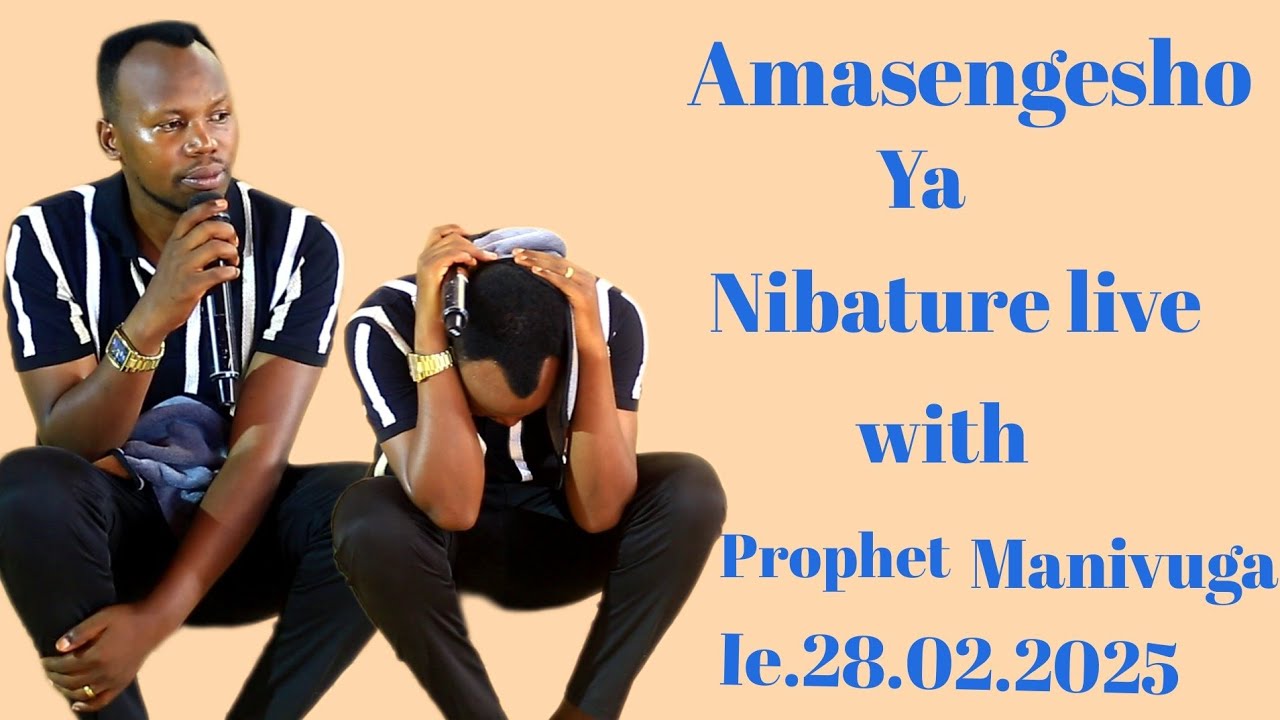 mumasengesho ya nibature ahanuriye abantu live barabohoka 💕💕🔥