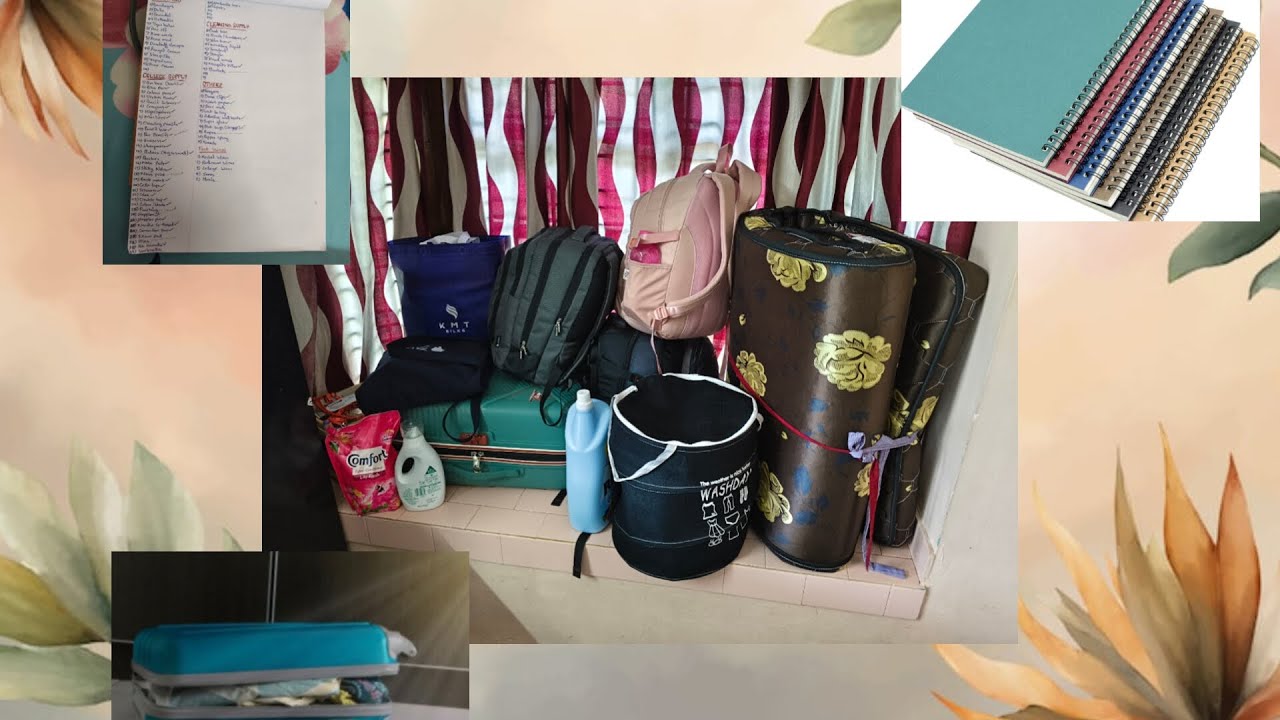 Pack With Me For Hostel🛍️