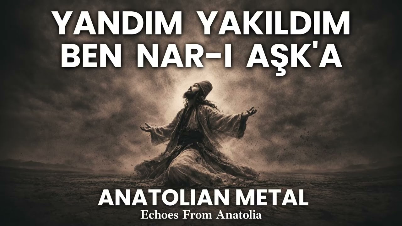 Kul Nesîmî - Nar-ı Aşk | Anatolian Metal | AI Music