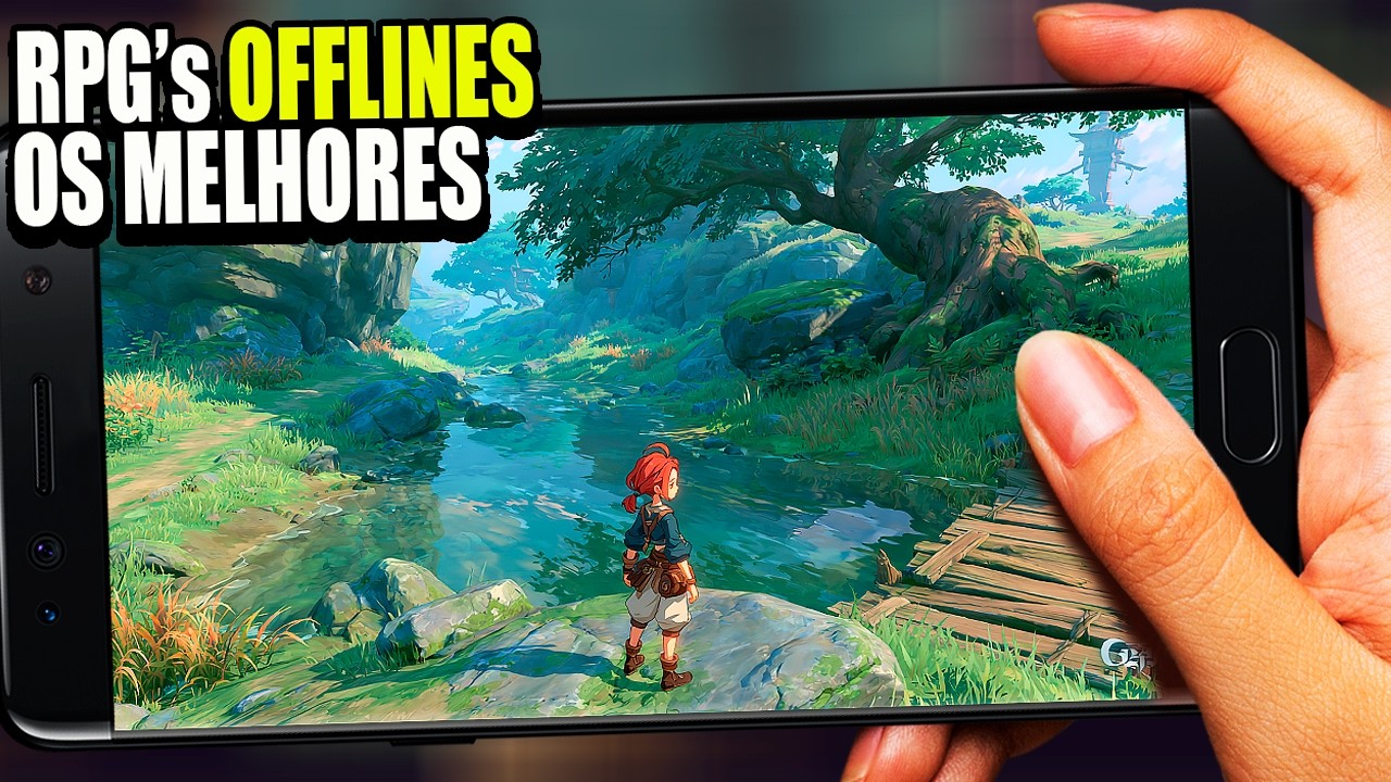OS 32 MELHORES RPG'S OFFLINE DO SEU CELULAR | RPG OFFLINE DA PLAYSTORE !!