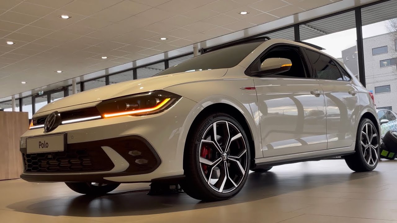 Volkswagen NEW Polo GTi 2024 Pure White 18 Inch Faro Walk Around  & Detail Inside