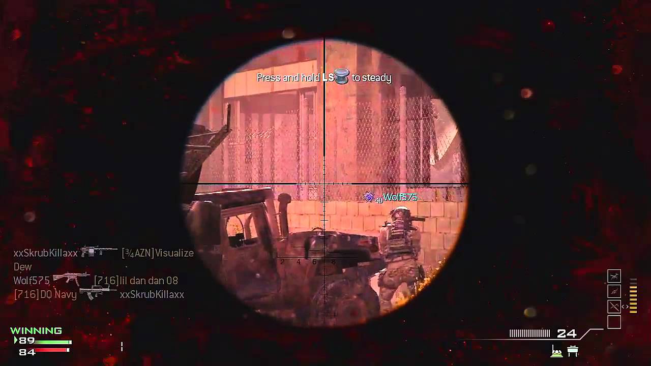 MW3 - RSASS Sniper | Laying The Smackdown With Killstreaks (Modern Warfare 3)