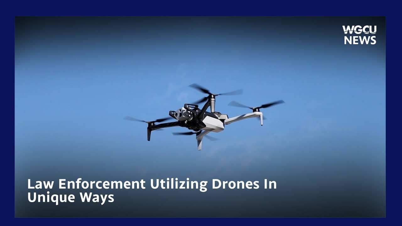 Law Enforcement Utilizing Drones In Unique Ways