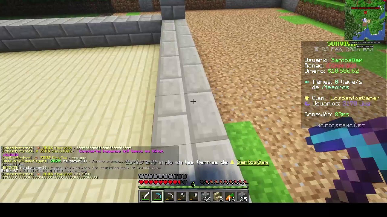 Sigo con la construcción de mi casa humilde /SantosTheGamer