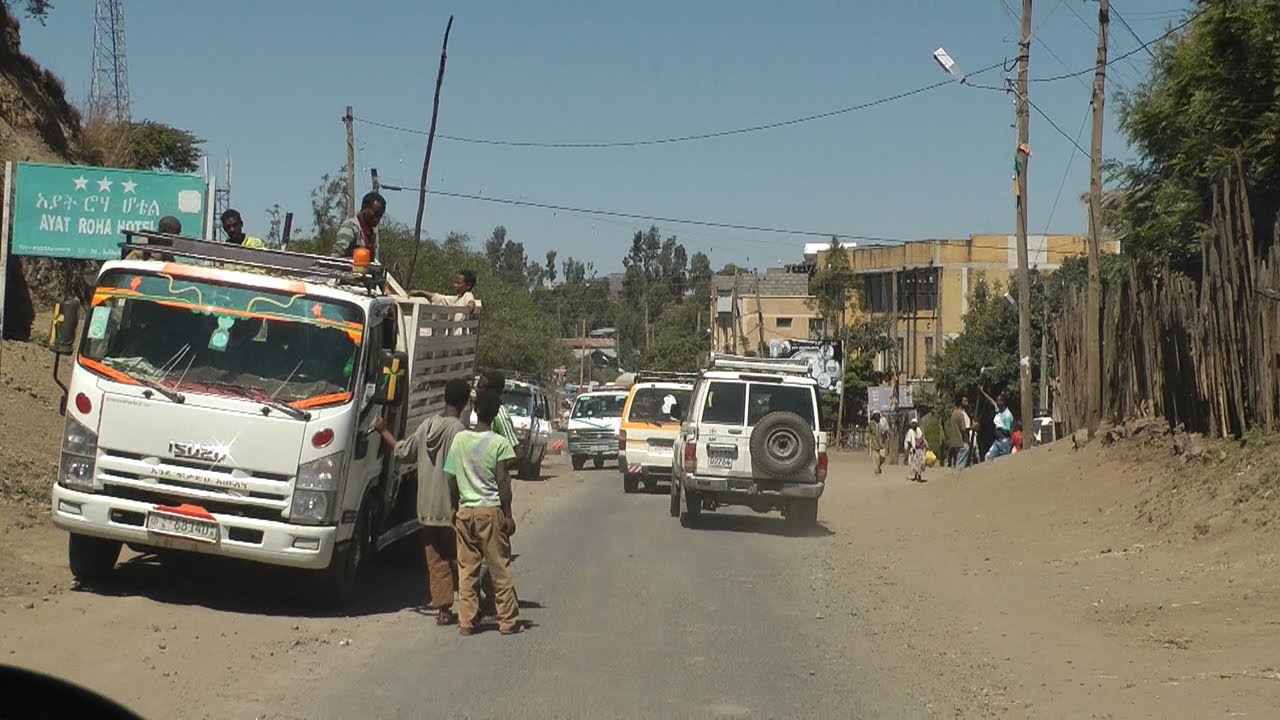 Drive to Lalibela