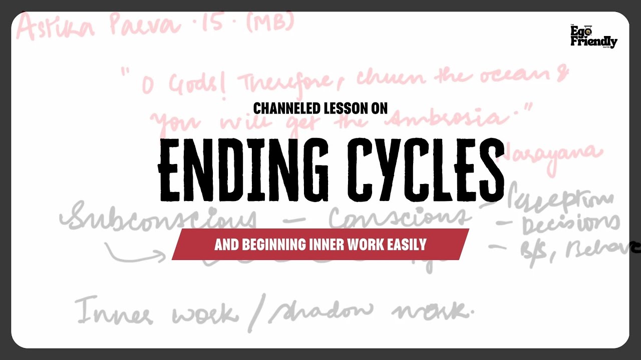 How to End Repeating Cycles | Easiest Way Begin Inner Work/Shadow Work | Reprogramming Subconscious