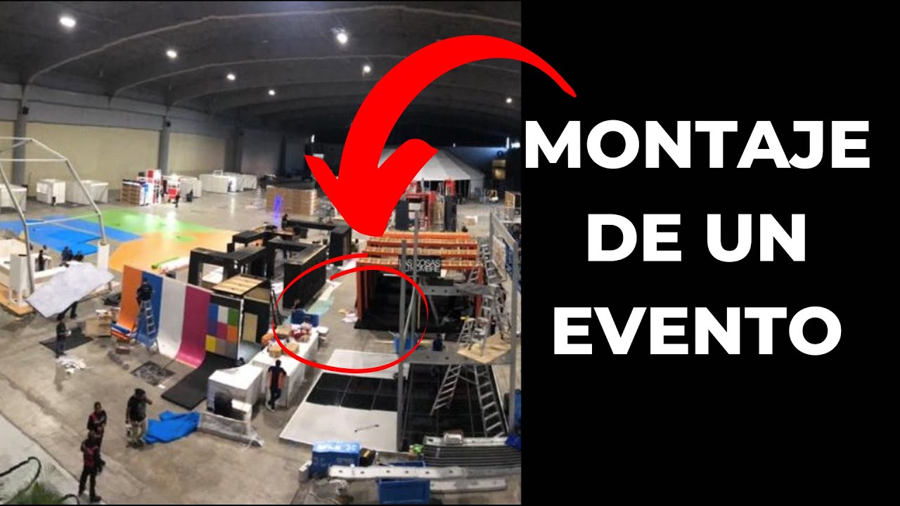 MONTAJE DE UN EVENTO   | 7 TIPS PARA HACERLO BIEN