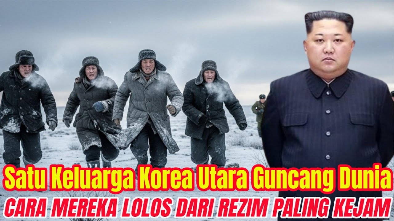 Kisah Nyata: Pelarian 96 Jam Keluarga Jenius Korea Utara Ke Indonesia Yang Mengguncang Dunia.