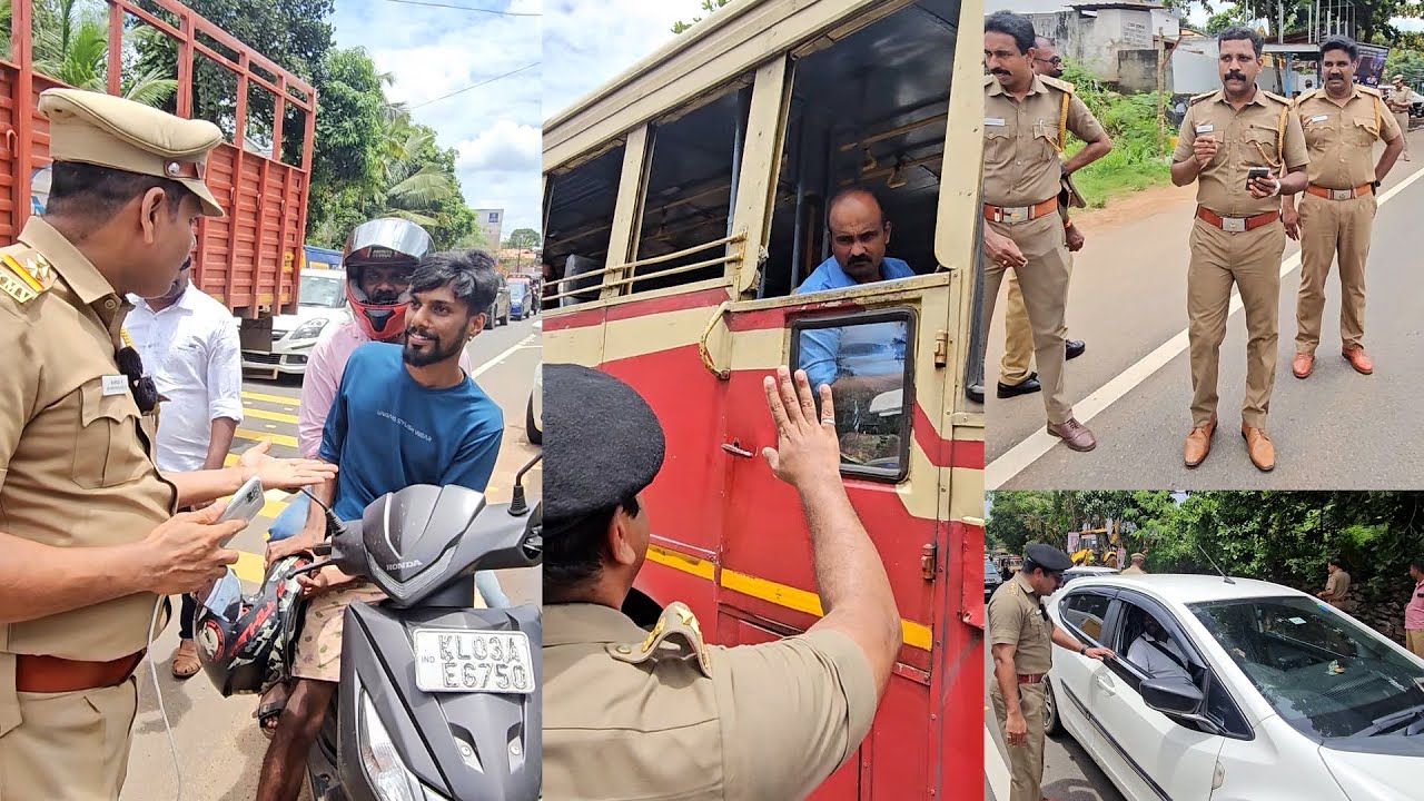 'കേസെടുത്തിട്ട് വിട്ടാൽ മതി.' MVD പട പന്തളത്ത് എം.സി റോഡിൽ ഇറങ്ങി കാണിച്ചത് കണ്ടോ..