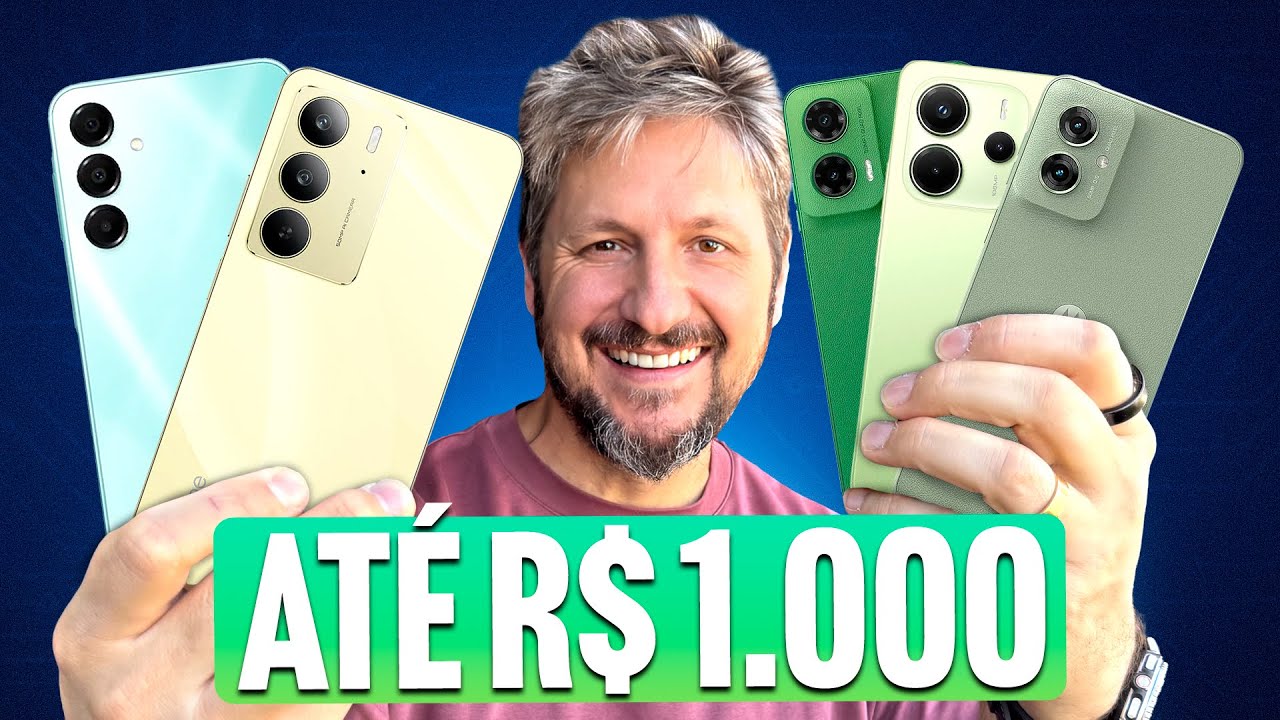 Celulares at&eacute; R$ 1.000! Qual o MELHOR basic&atilde;o pra BLACK FRIDAY