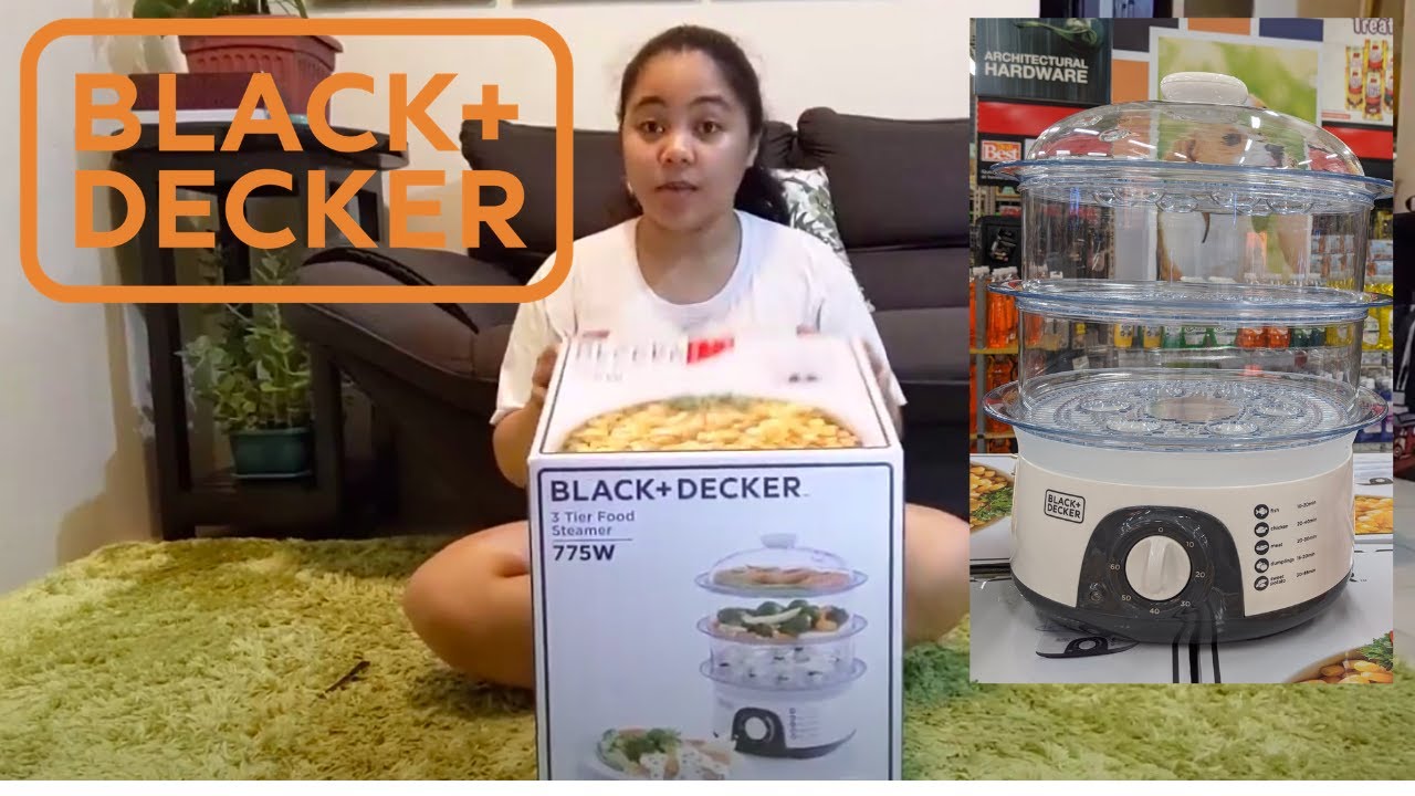 BLACK+DECKER 3 TIER FOOD STEAMER HS6000