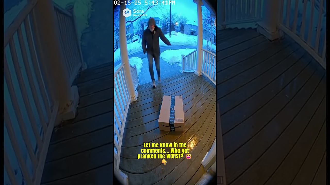Porch Pirates Vs Paint Traps &ndash; 10 Minutes Of Instant Karma