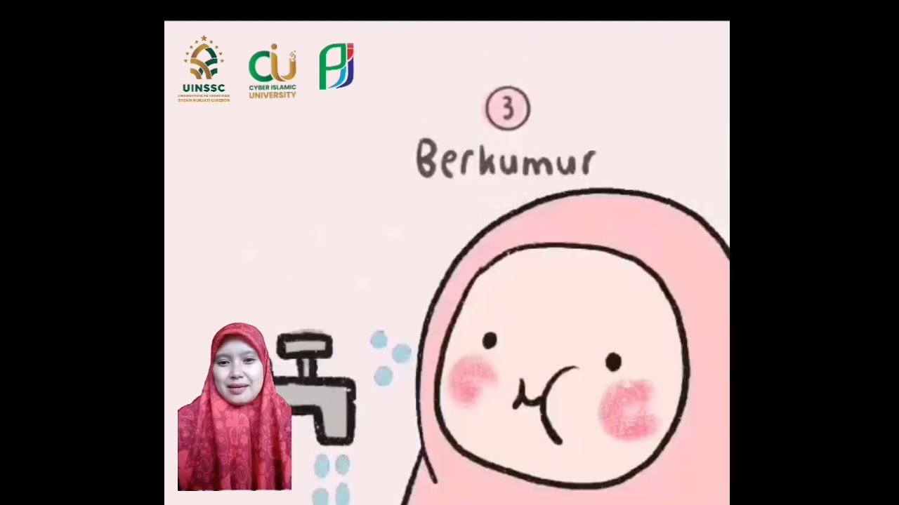 Setetes Air wudhu,Sejuta Kebersihan #pjjpai#uinssc#ciu#kuliahamankerjanyaman