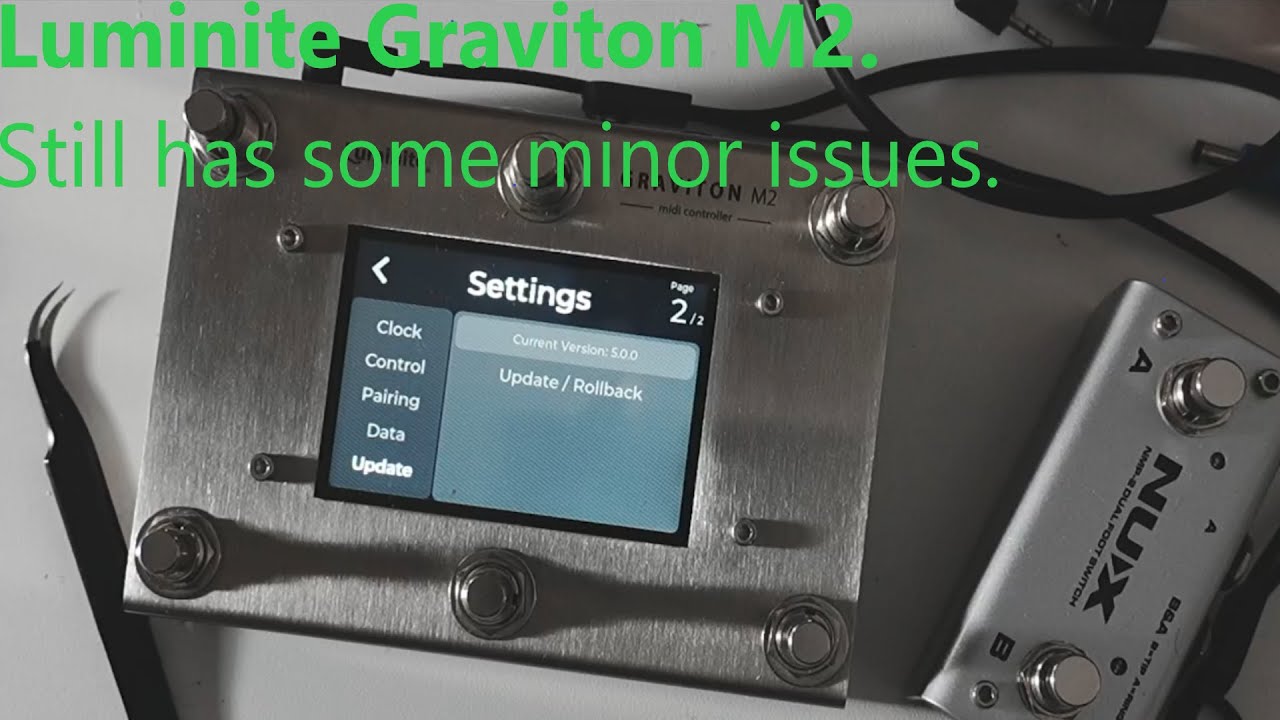 Luminite Graviton M2. Still has some minor issues. v5.0.0