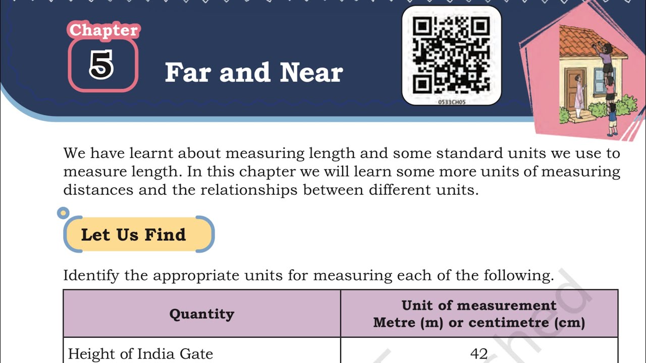 Far and Near, class 5 Maths mela new book chapter 5 complete solution with explanation 