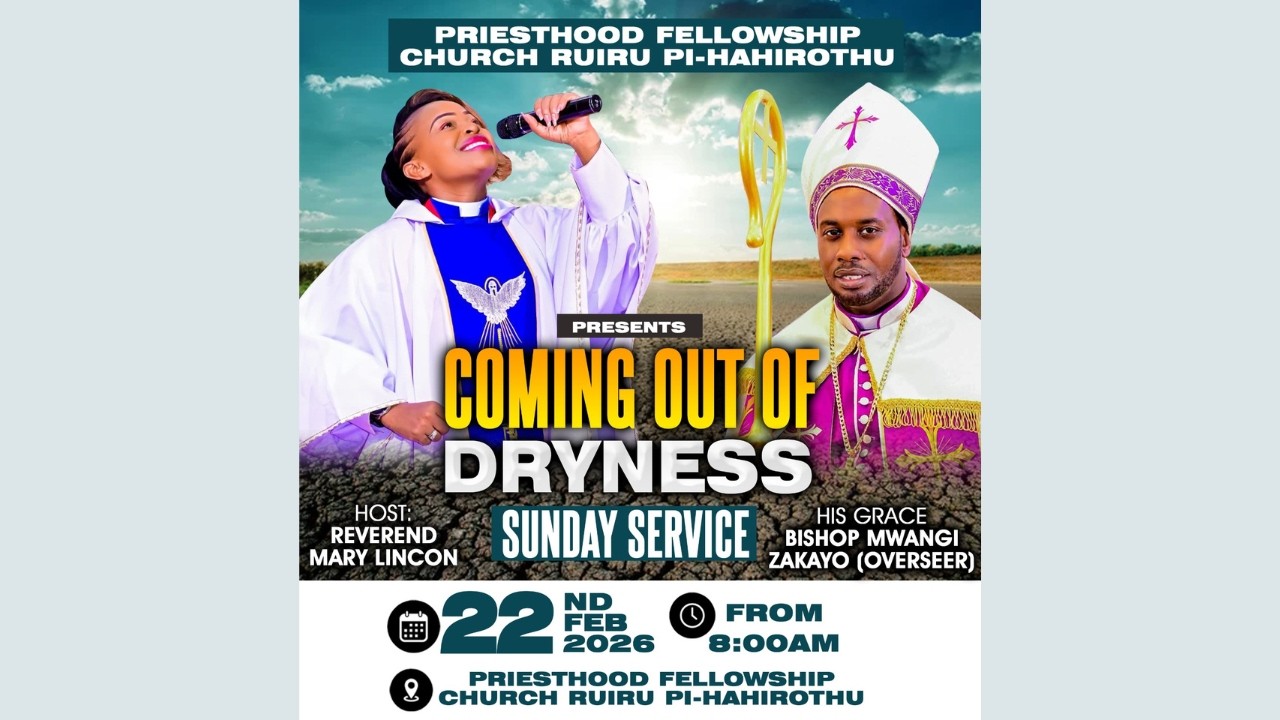 Priesthood Church Ruiru - Pi Hahirothu Sunday Service