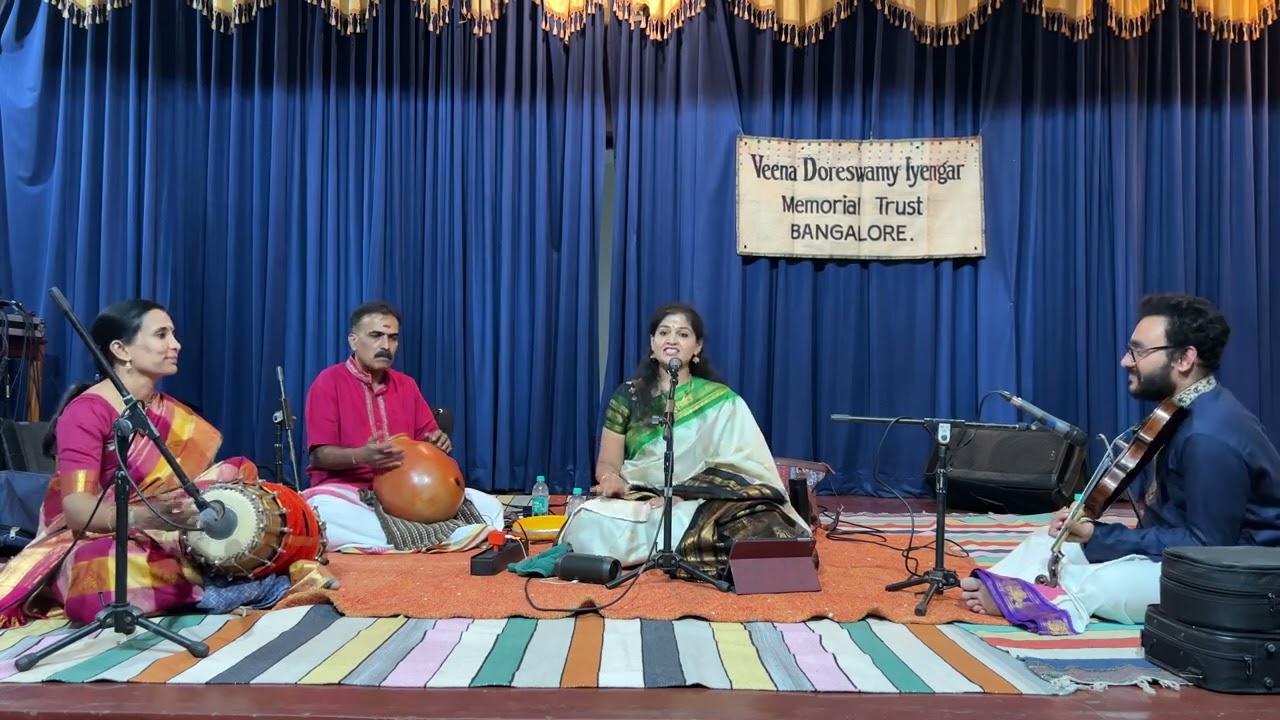 Vidushi Anjali Sriram - Vocal | Vishwajith Mathur - Violin | Ranjani Venkatesh | Krishna Prasad N S