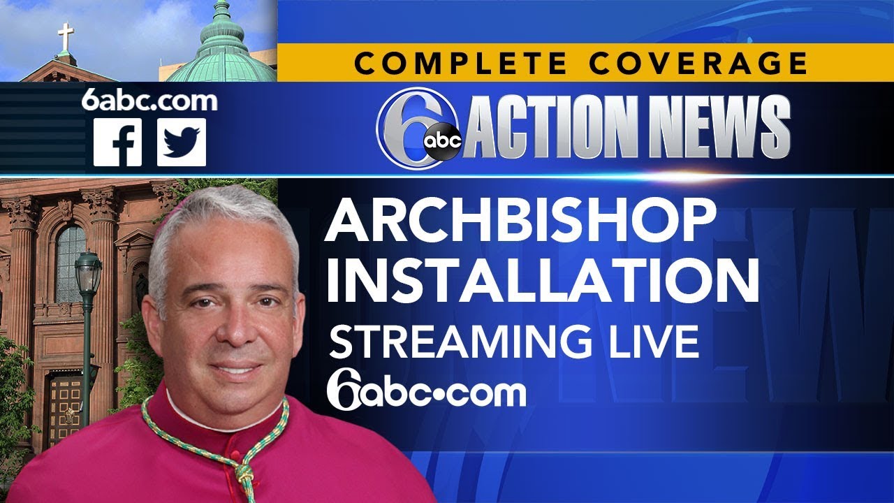 ARCHBISHOP INSTALLATION: Nelson Perez is being formally installed as the new archbishop for Philadel