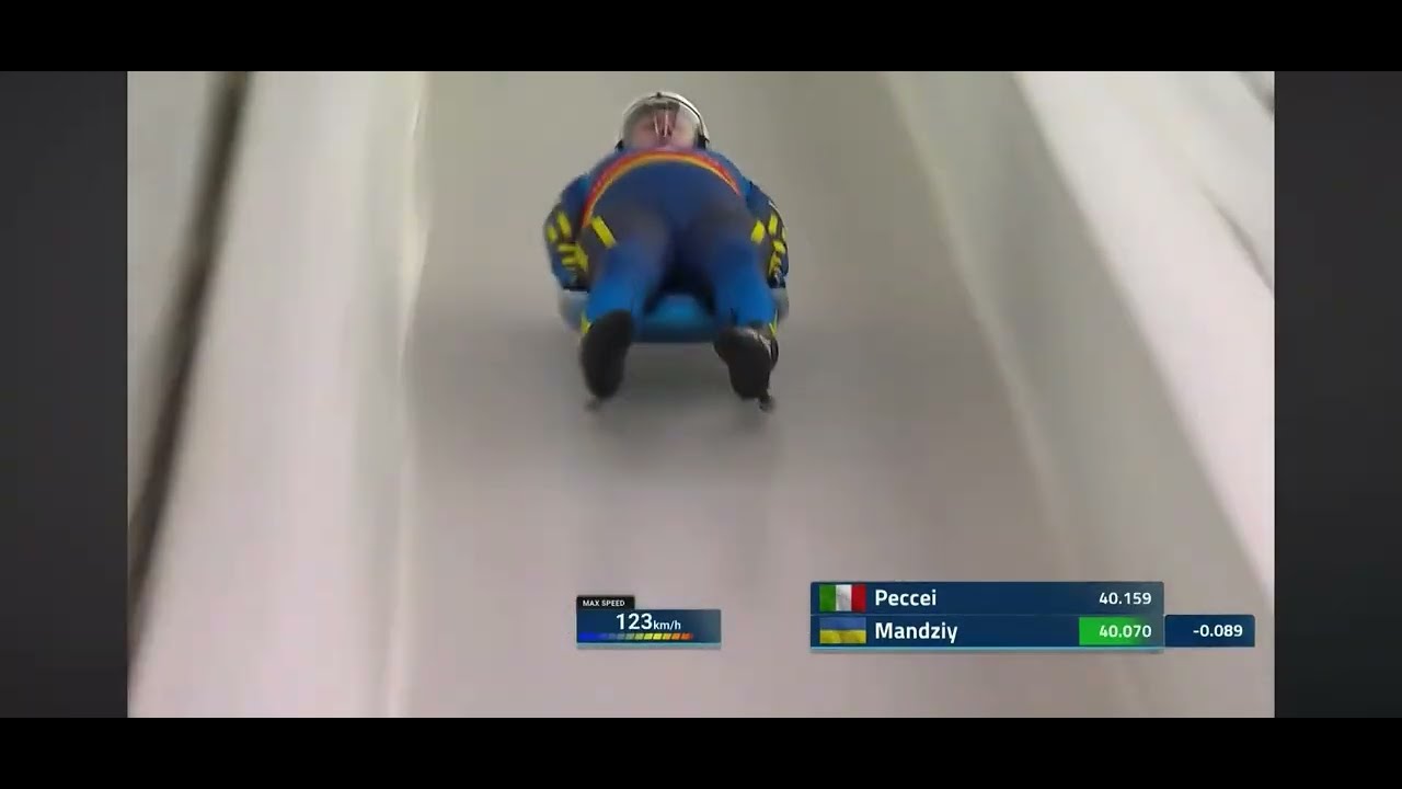 Lake Placid USA Luge Man World Cup 2025 Andriy Mandziy