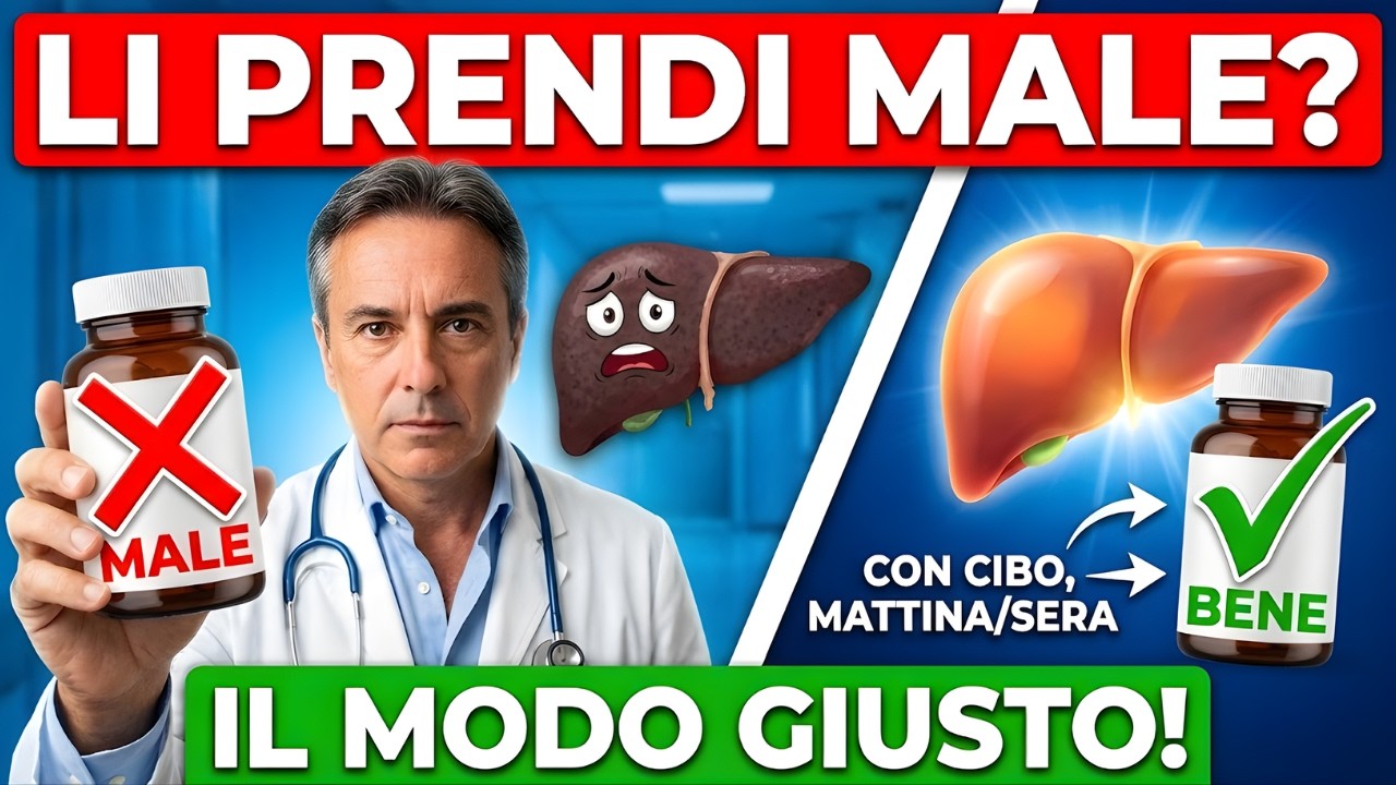 ANZIANI: Stai Prendendo Gli Integratori Nel Modo SBAGLIATO (Il Dottore Rivela)
