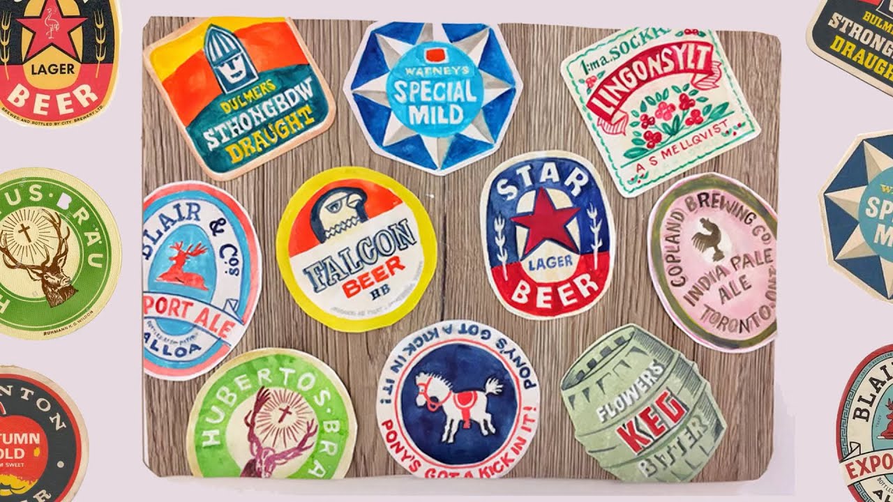 #SketchbookClubBeerMats