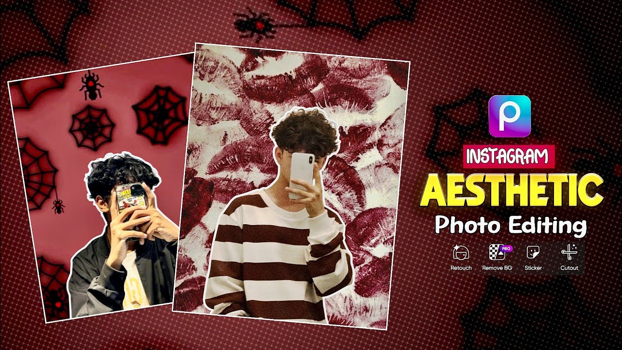 Instagram Trending Aesthetic Photo Editing Tutorial | Aesthetic Background Photo Editing Picsart.