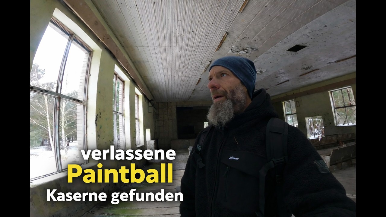 Verlassene Paintball Kaserne gefunden #lostplace #urbex #nature #abandoned #adventure #forest 