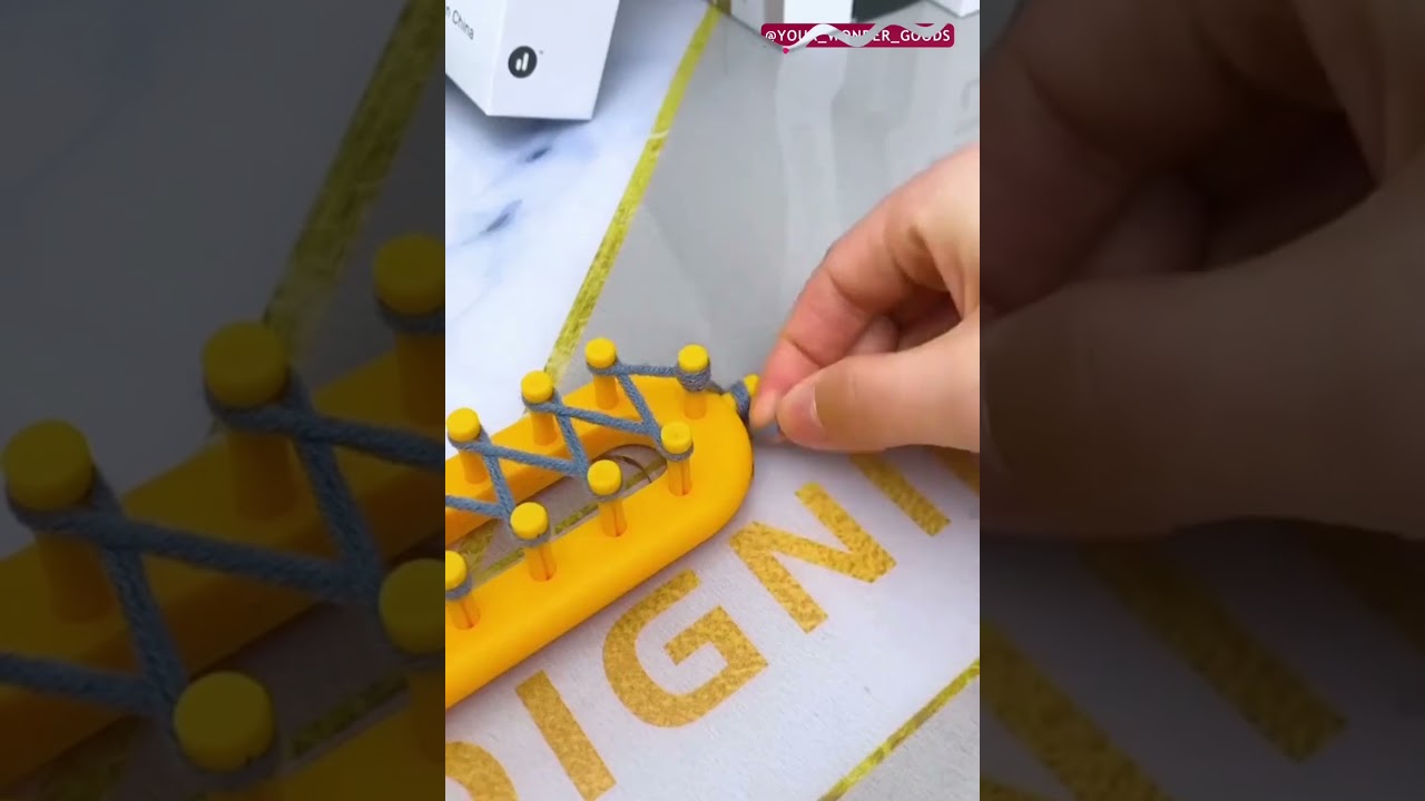 haul Shopee | alat merajut syal harga di komentar #tutorial #idekreatif #shorts #racunshopee #idea