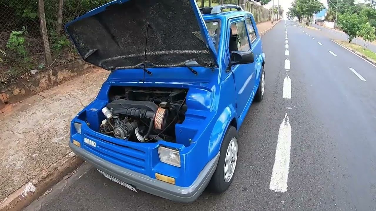 Gurgel BR 800 com motor de Fusca