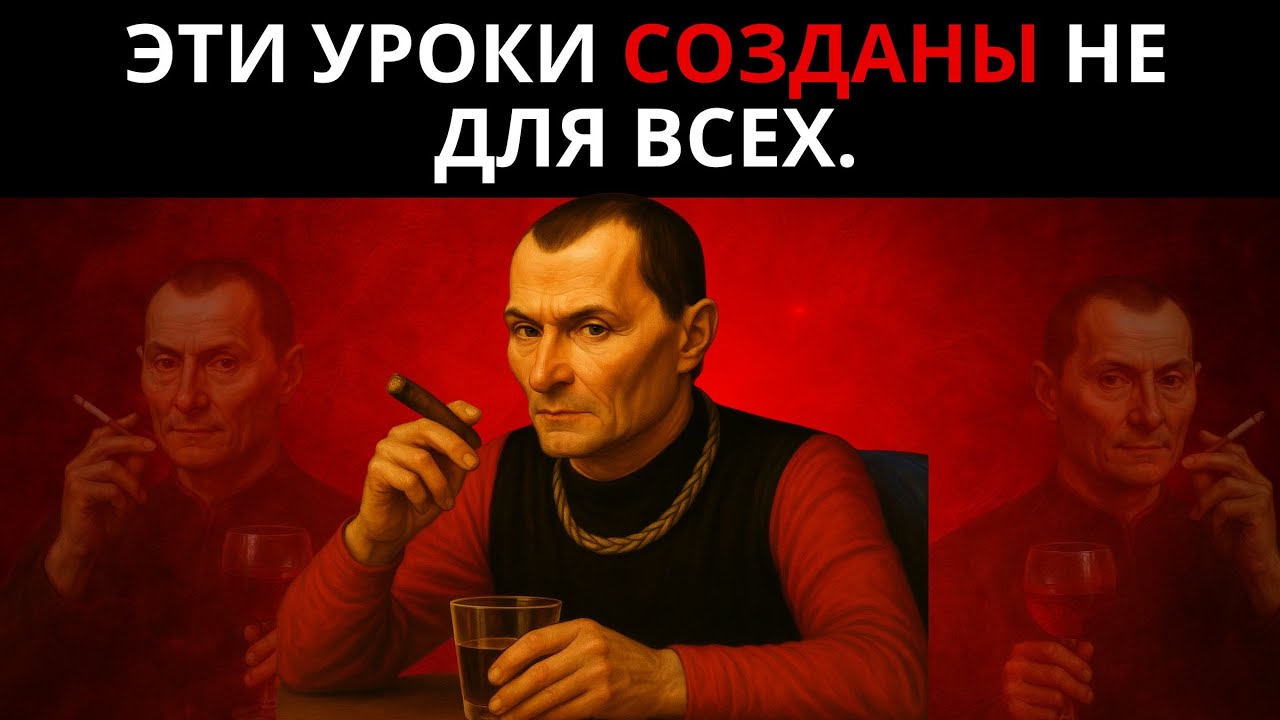 8 запрещённых уроков, чтобы создать непоколебимый разум — Макиавелли