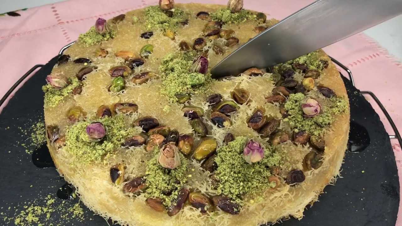 اطيب كنافة محشية قشطة عربية بذوب بتم ولا اطيب سهلة جدا