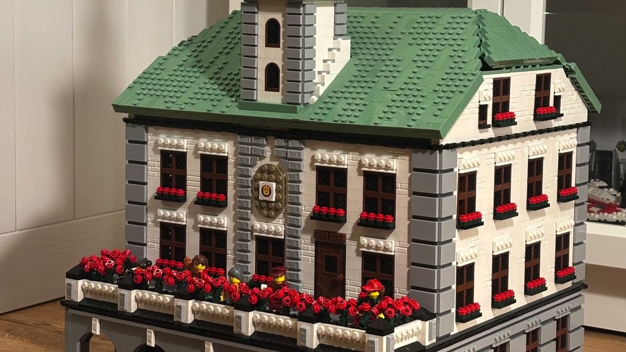 Lego Town Hall in Gliwice