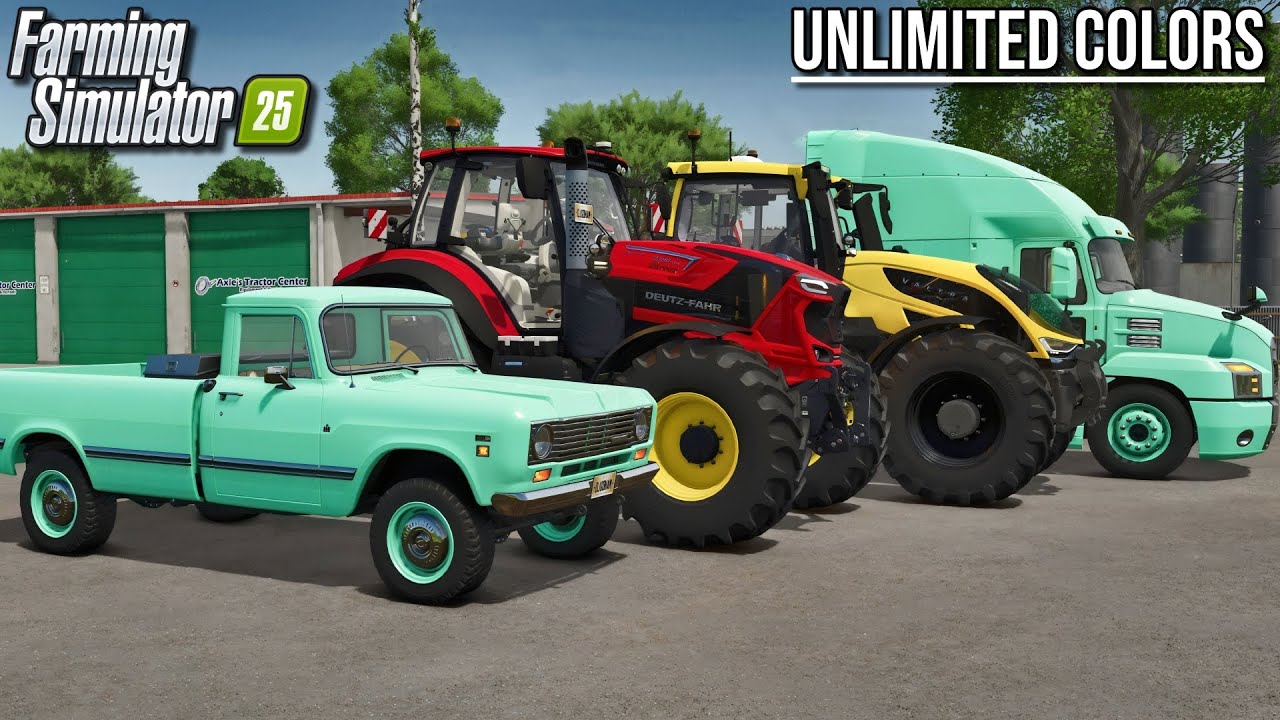 New Mod - Unlimited Color Configurations (Farming Simulator 25)