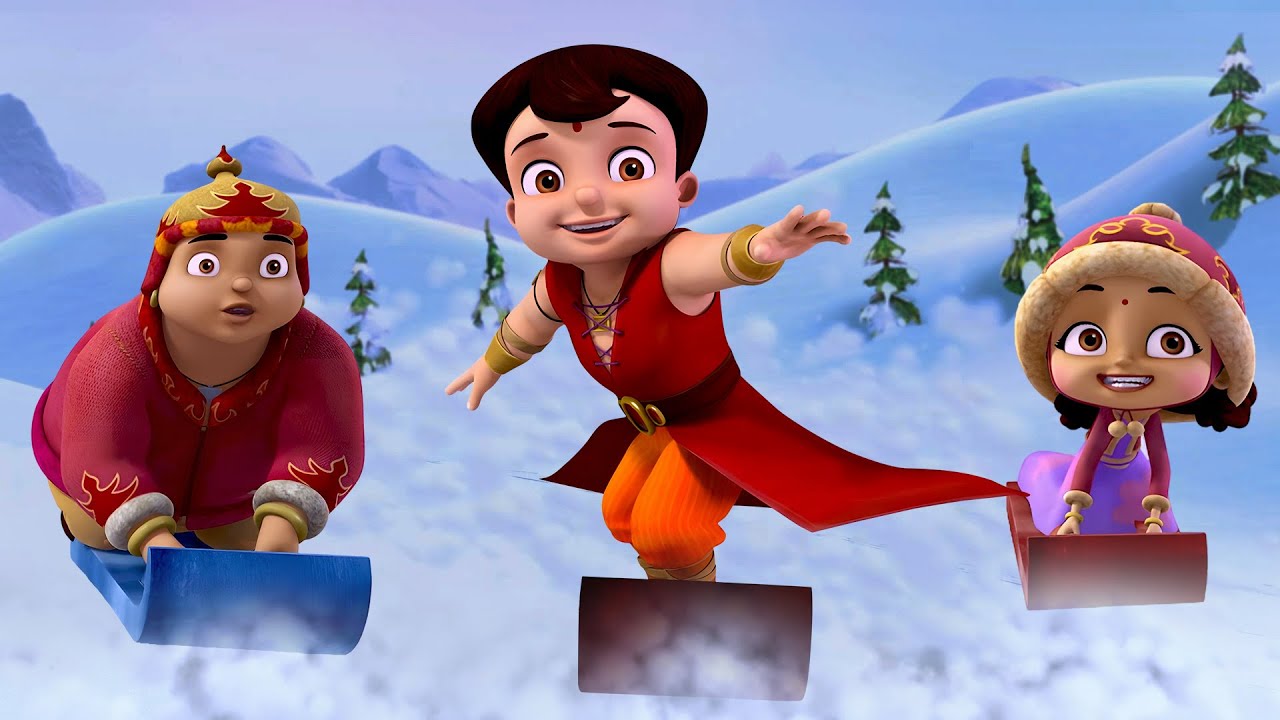 Super Bheem - The Snow Adventure | Animated cartoons for kids | Stories for Kids