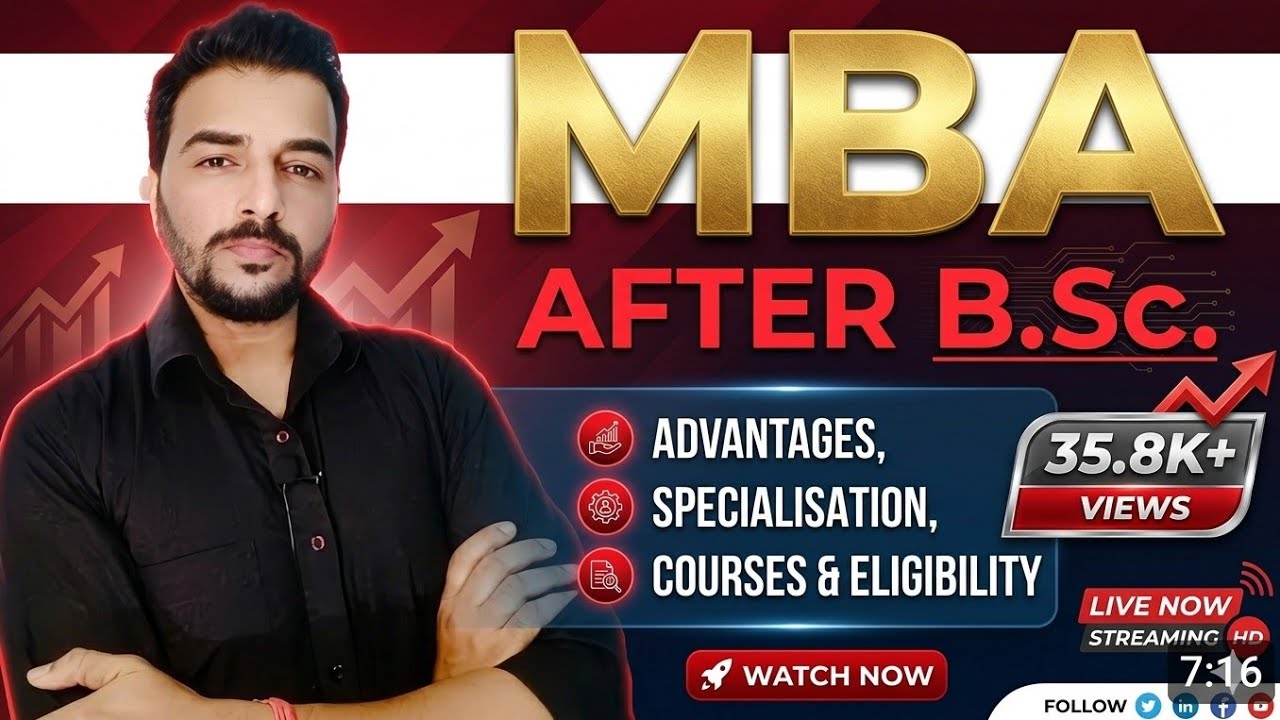 MBA after B.Sc: Is It Worth It? | MBA SPECIALISATION | ROHITGUPTACOUNSELLING