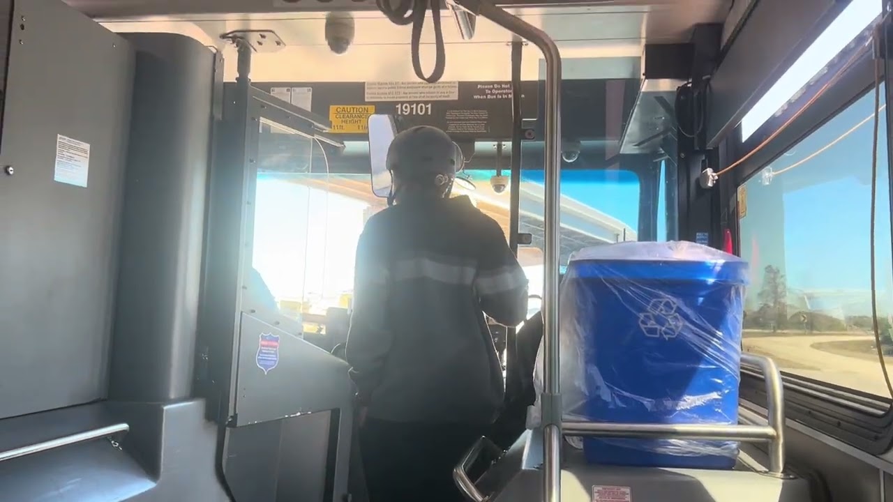 PSTA 19101 deadheading to PSTA garage 