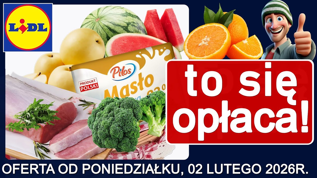 LIDL | Nowa Gazetka od Poniedziałku 02.02.2026 | Okazje w Lidlu !