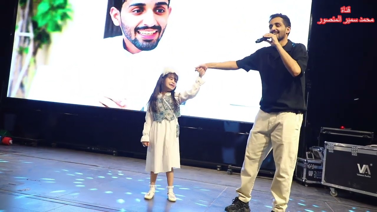 مشاركة المبدع سعد الخنفري و المبدعه جويرية محمد في فعاليات قناة المجد لعالم الطفل في حديقة الدوح