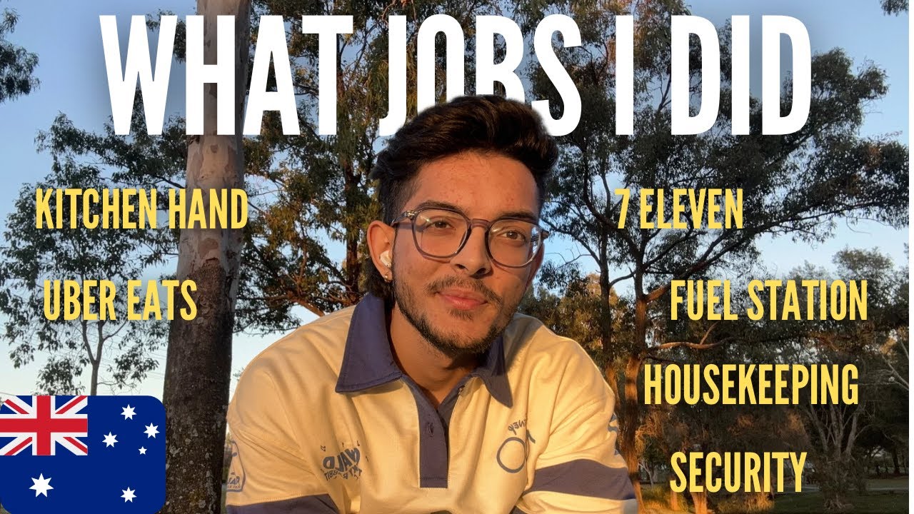 MY PART TIME JOBS EXPERIENCE | WHAT TYPE OF JOBS INTERNATIONAL STUDENTS DO | INDIANS IN AUSTRALIA