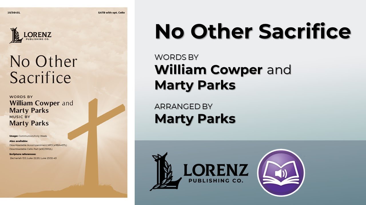 No Other Sacrifice | Marty Parks